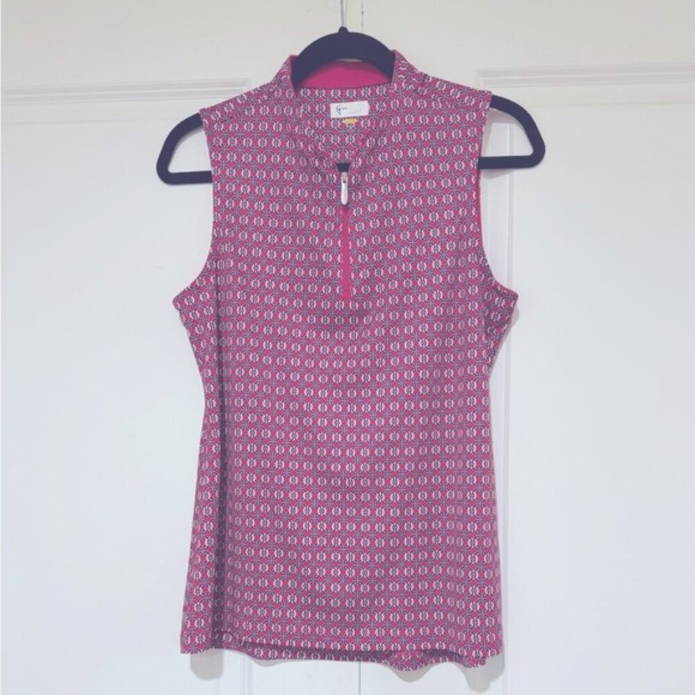 Greg Norman Colletion Sleeveless Polo Shirt sz L